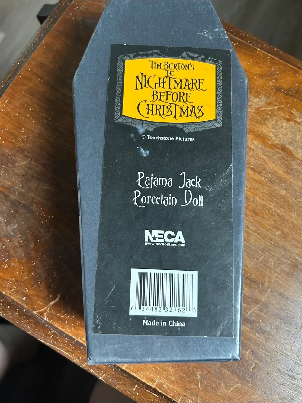 The Nightmare Before Christmas Jack Skellington Figure - Pajama Jack, Porcelain